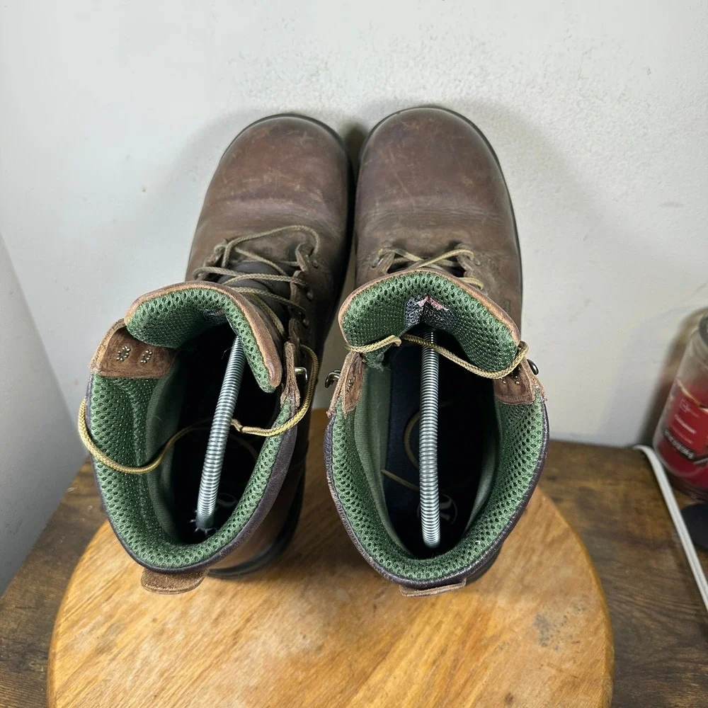 Red Wing Shoes 435 Mens 11.5 H Brown Leather Waterproof EH Boots ASTM F2892-18